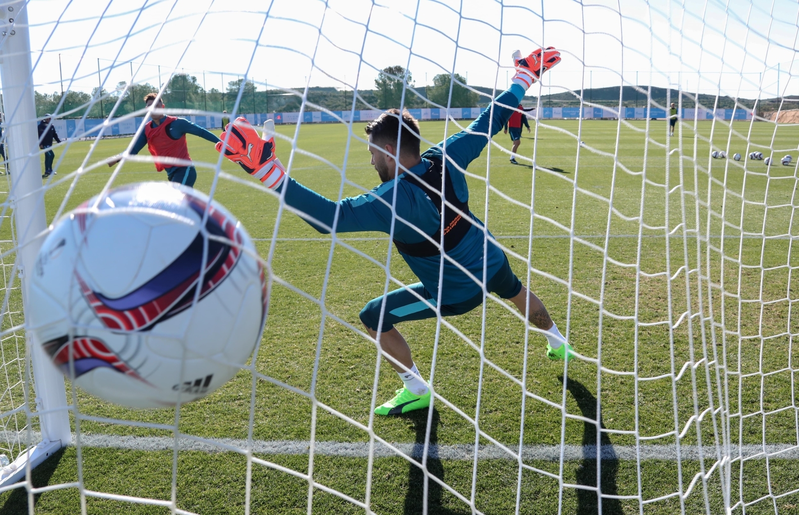 Вторые «Газпром»-тренировочные сборы в Испании: 28 января, утренняя тренировка
