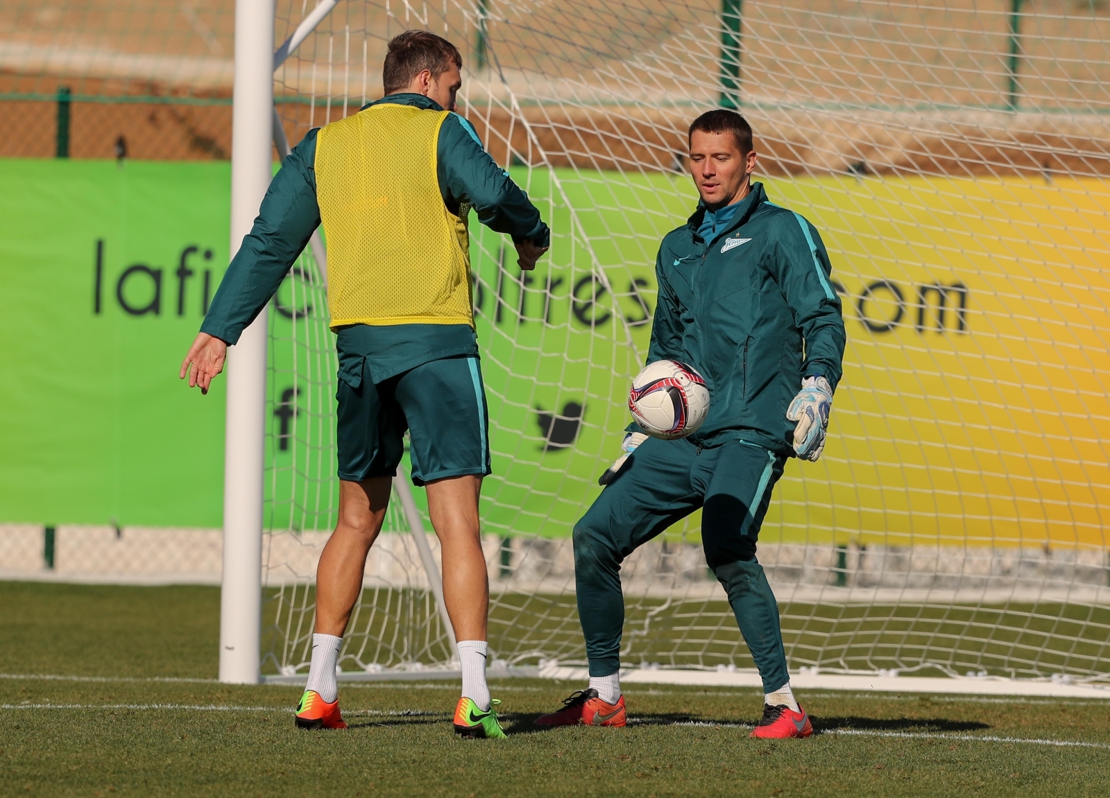 Вторые «Газпром»-тренировочные сборы в Испании: 28 января, утренняя тренировка