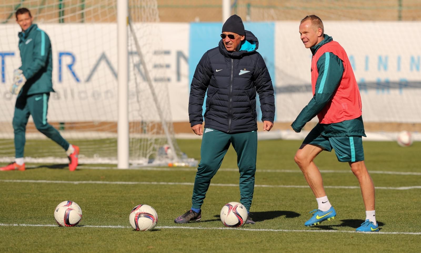 Вторые «Газпром»-тренировочные сборы в Испании: 28 января, утренняя тренировка