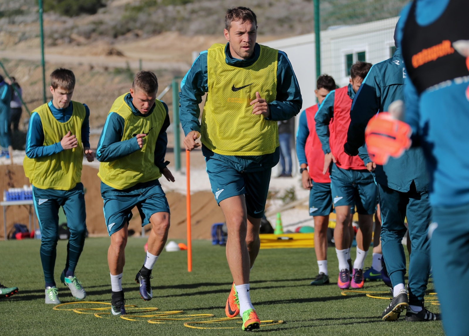 Вторые «Газпром»-тренировочные сборы в Испании: 28 января, утренняя тренировка