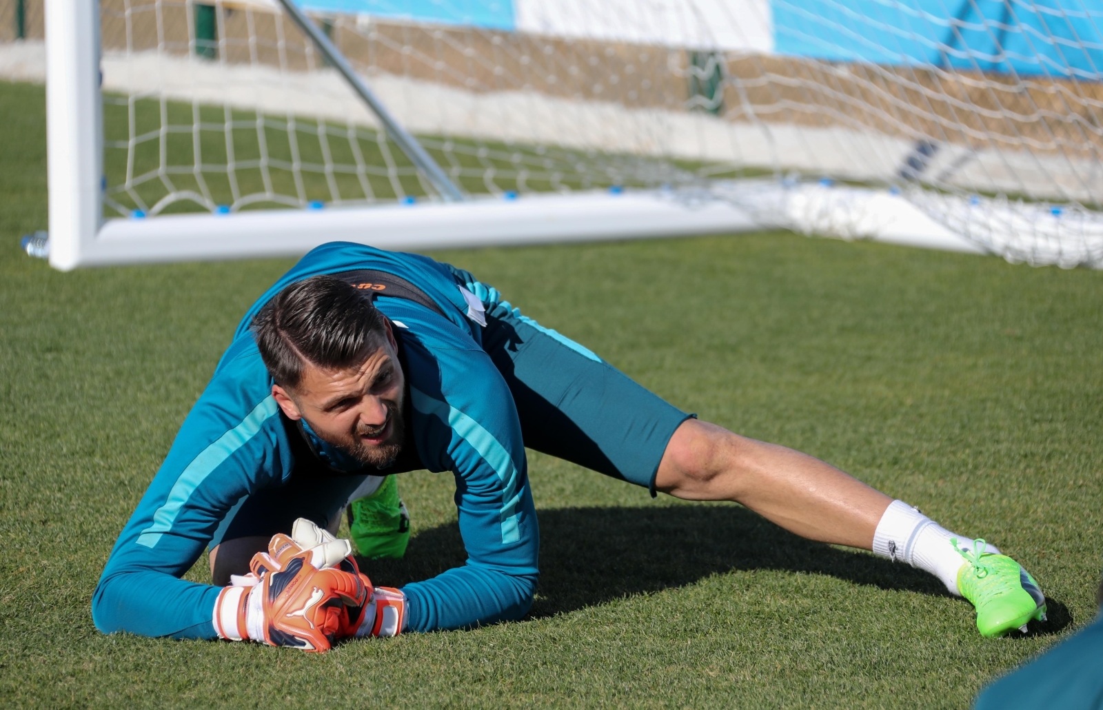 Вторые «Газпром»-тренировочные сборы в Испании: 28 января, утренняя тренировка