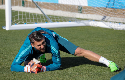 Вторые «Газпром»-тренировочные сборы в Испании: 28 января, утренняя тренировка