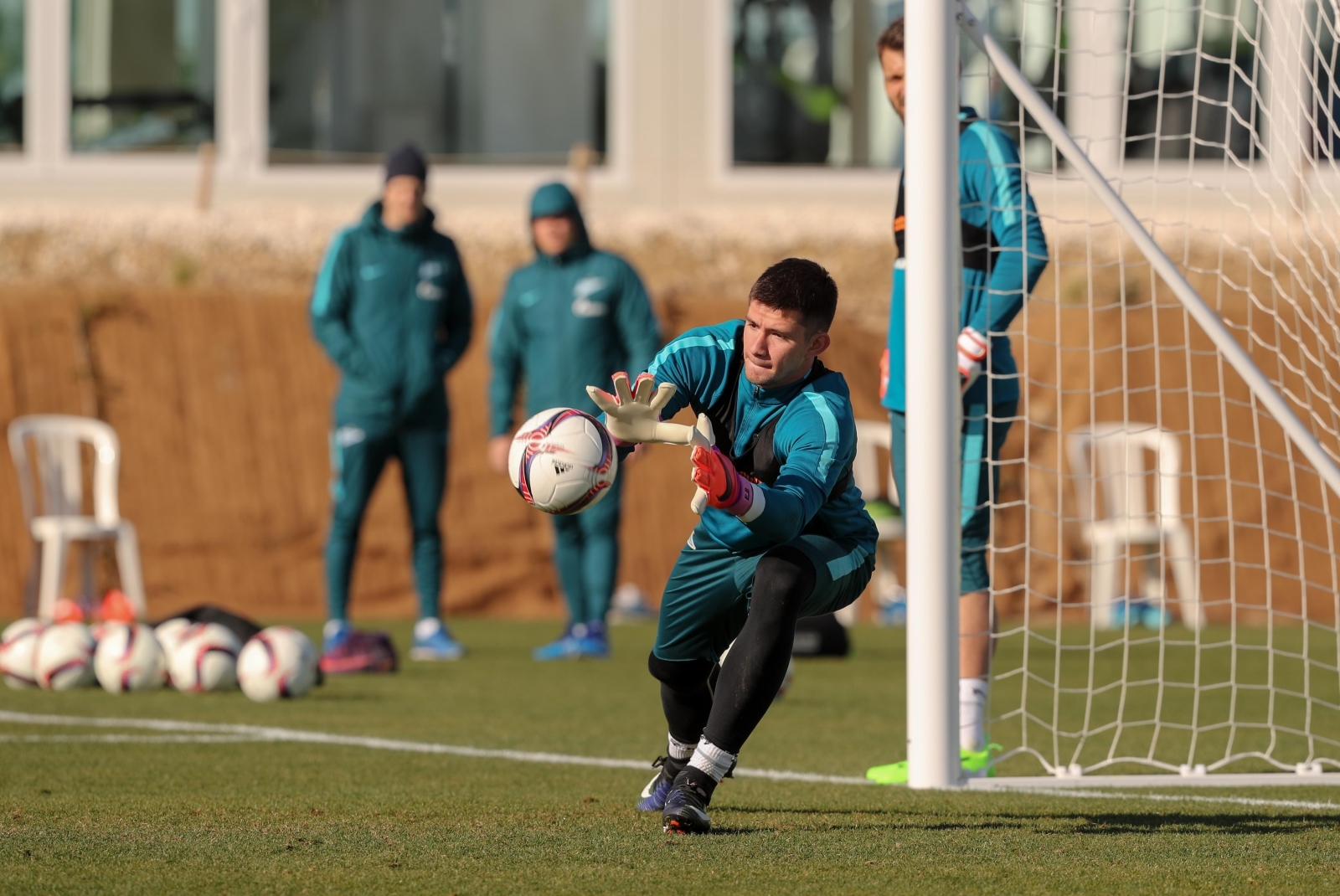 Вторые «Газпром»-тренировочные сборы в Испании: 28 января, утренняя тренировка