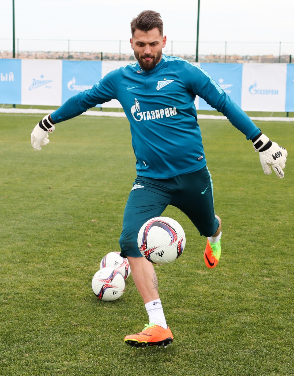 Вторые «Газпром»-тренировочные сборы в Испании: 29 января, утренняя тренировка