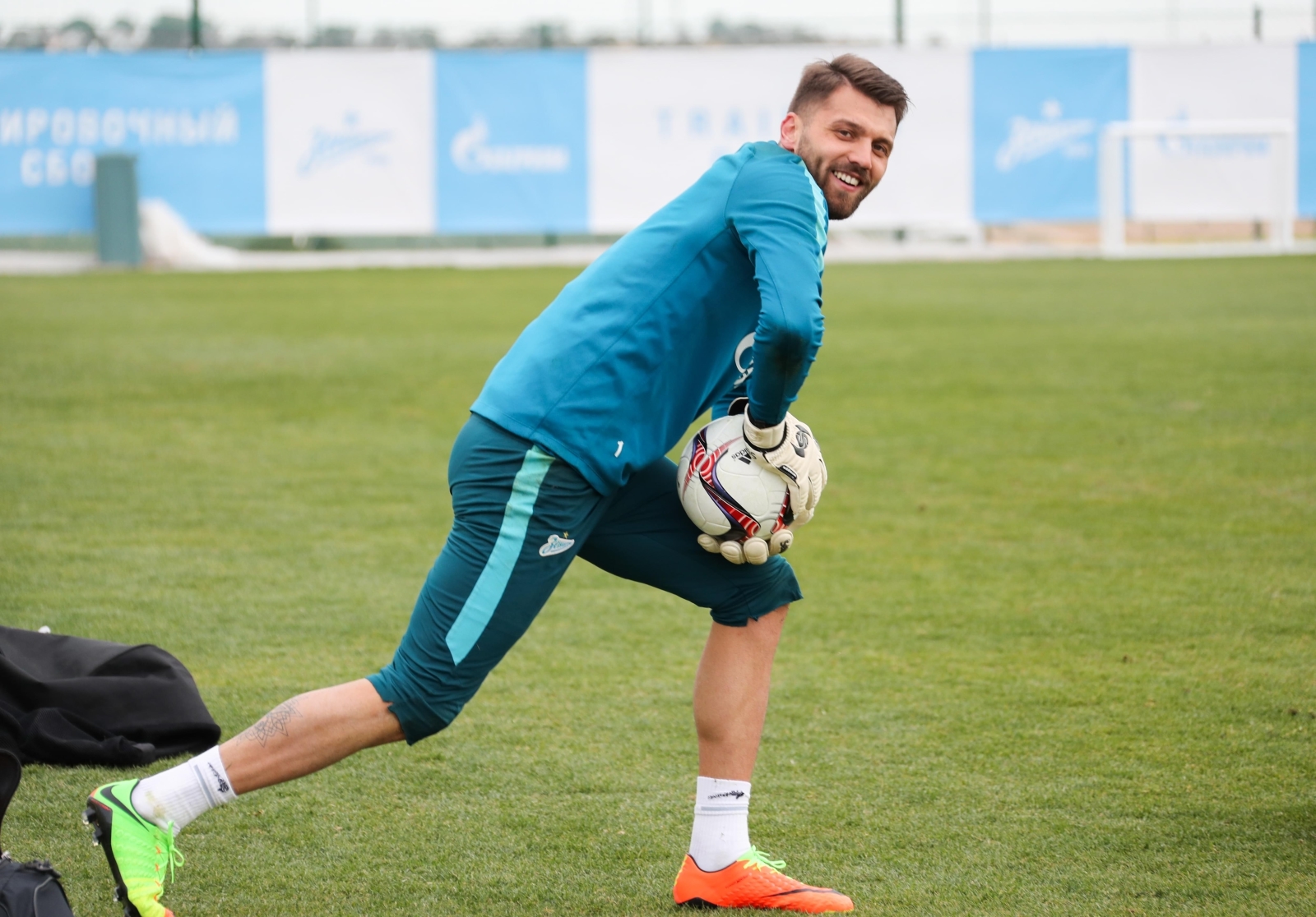 Вторые «Газпром»-тренировочные сборы в Испании: 29 января, утренняя тренировка