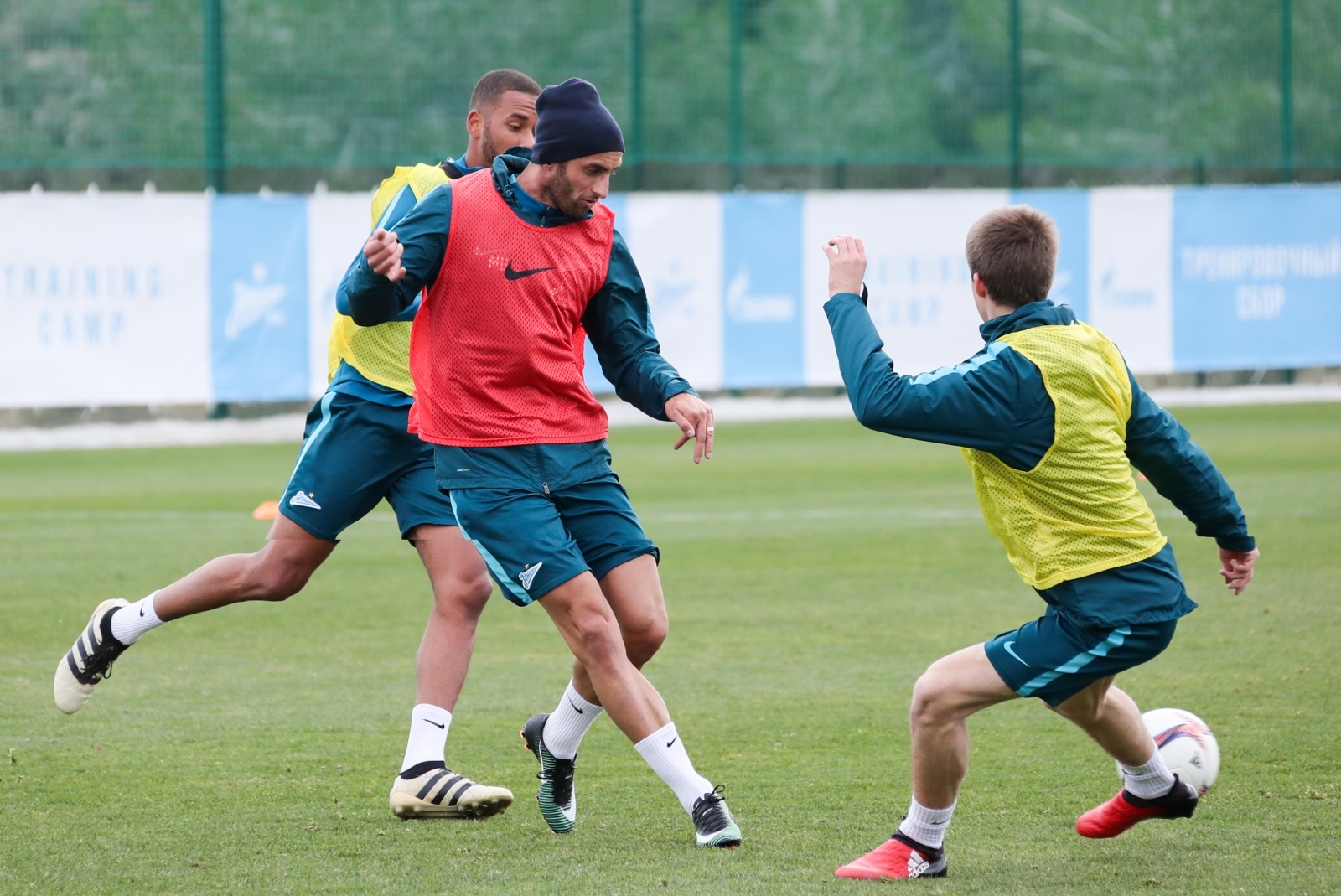 Вторые «Газпром»-тренировочные сборы в Испании: 29 января, утренняя тренировка