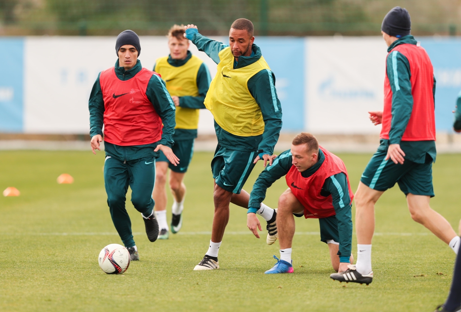 Вторые «Газпром»-тренировочные сборы в Испании: 29 января, утренняя тренировка