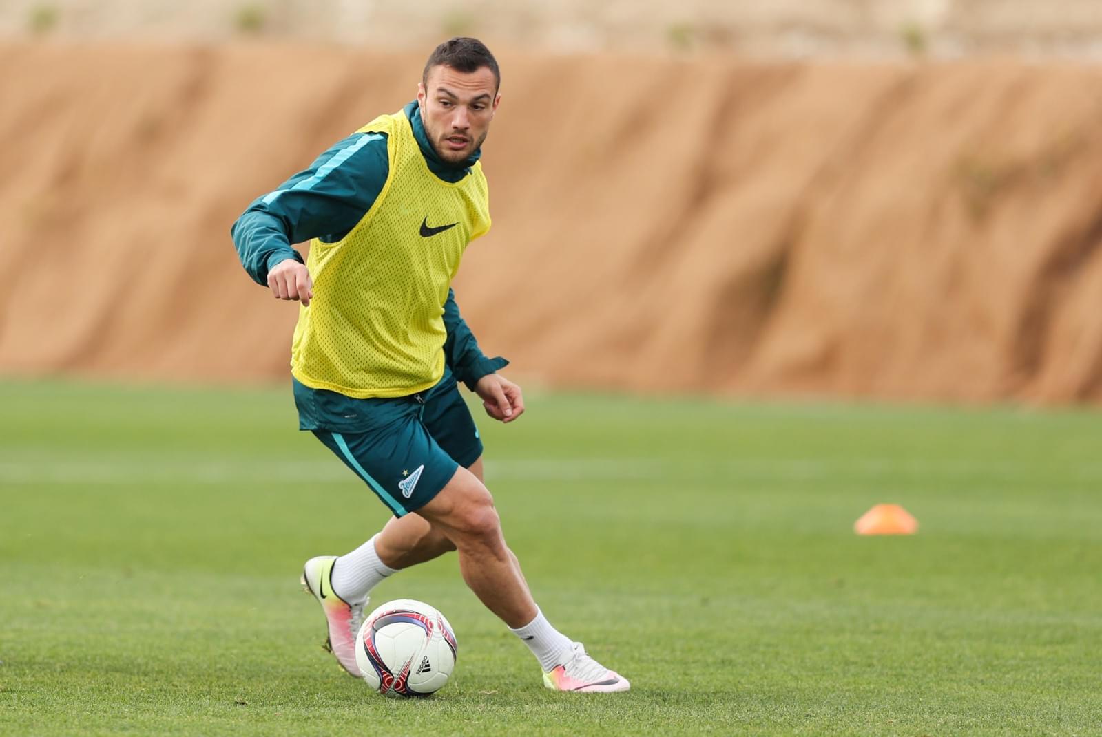 Вторые «Газпром»-тренировочные сборы в Испании: 29 января, утренняя тренировка