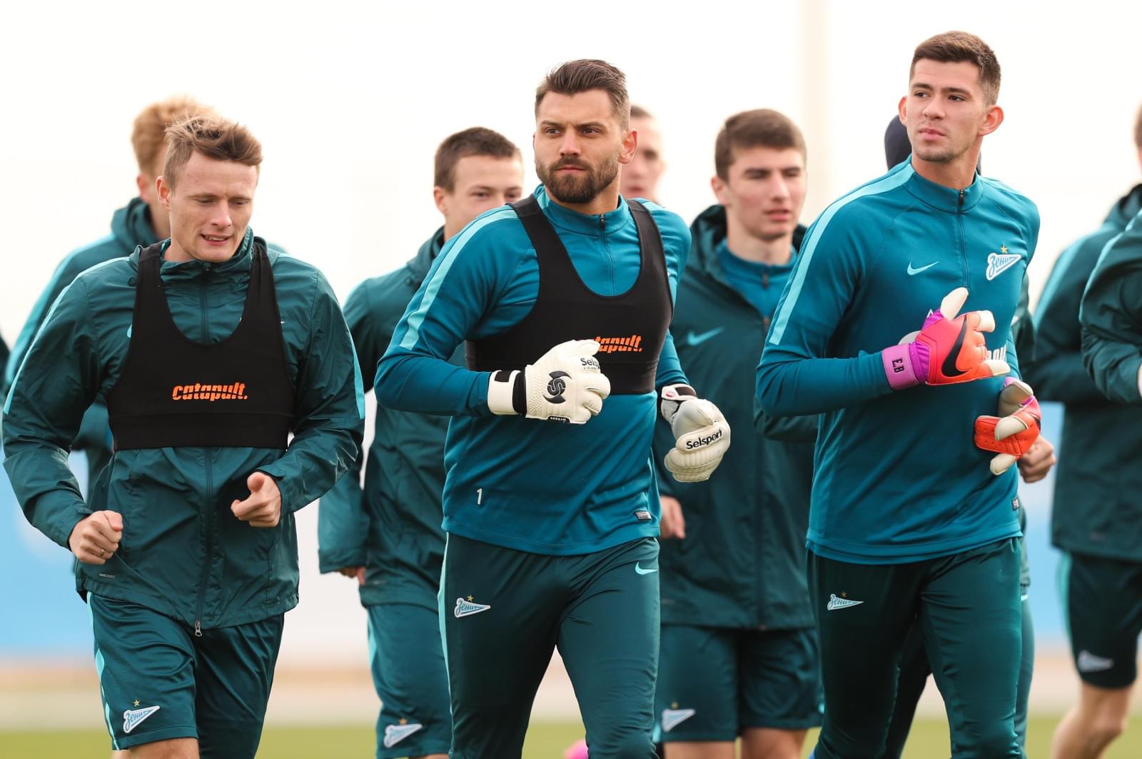 Вторые «Газпром»-тренировочные сборы в Испании: 29 января, утренняя тренировка