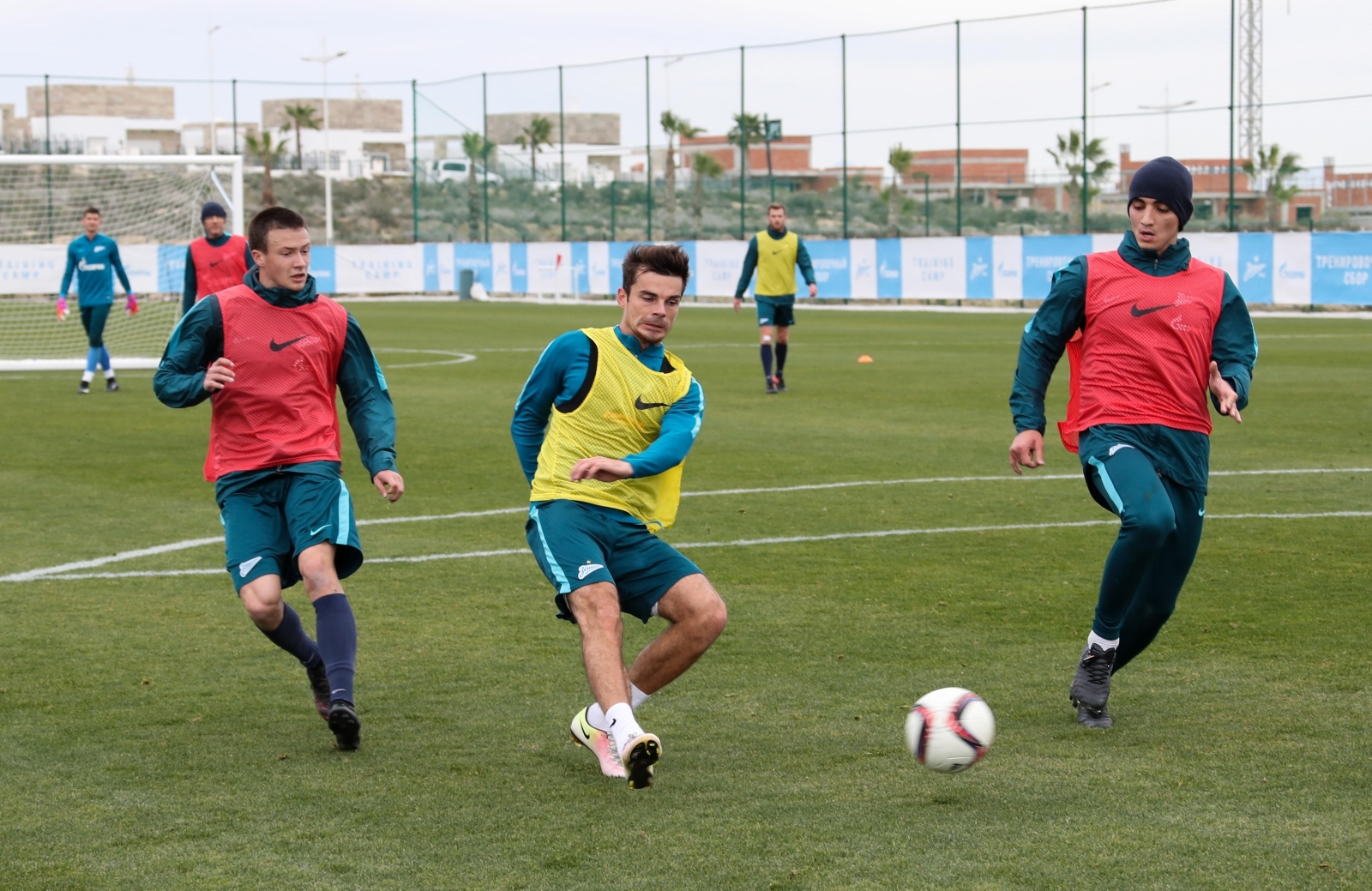 Вторые «Газпром»-тренировочные сборы в Испании: 29 января, утренняя тренировка