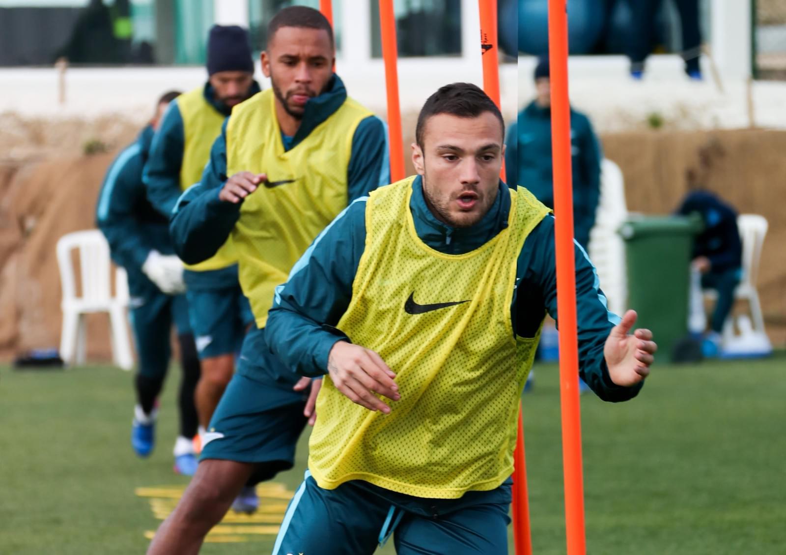 Вторые «Газпром»-тренировочные сборы в Испании: 29 января, утренняя тренировка