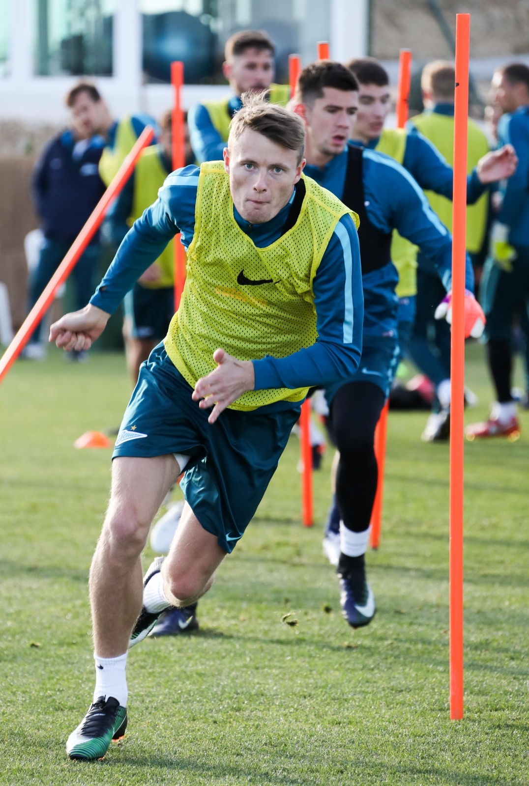 Вторые «Газпром»-тренировочные сборы в Испании: 29 января, вечерняя тренировка