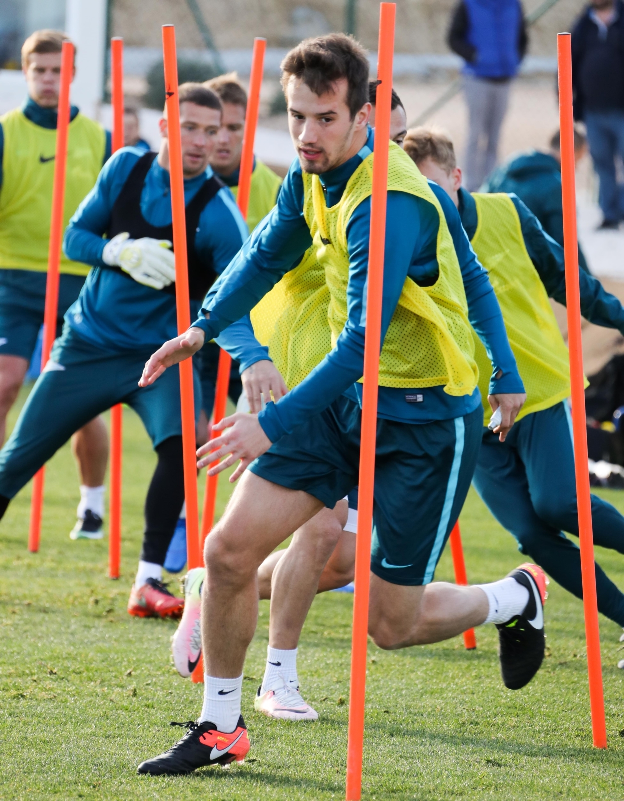 Вторые «Газпром»-тренировочные сборы в Испании: 29 января, вечерняя тренировка