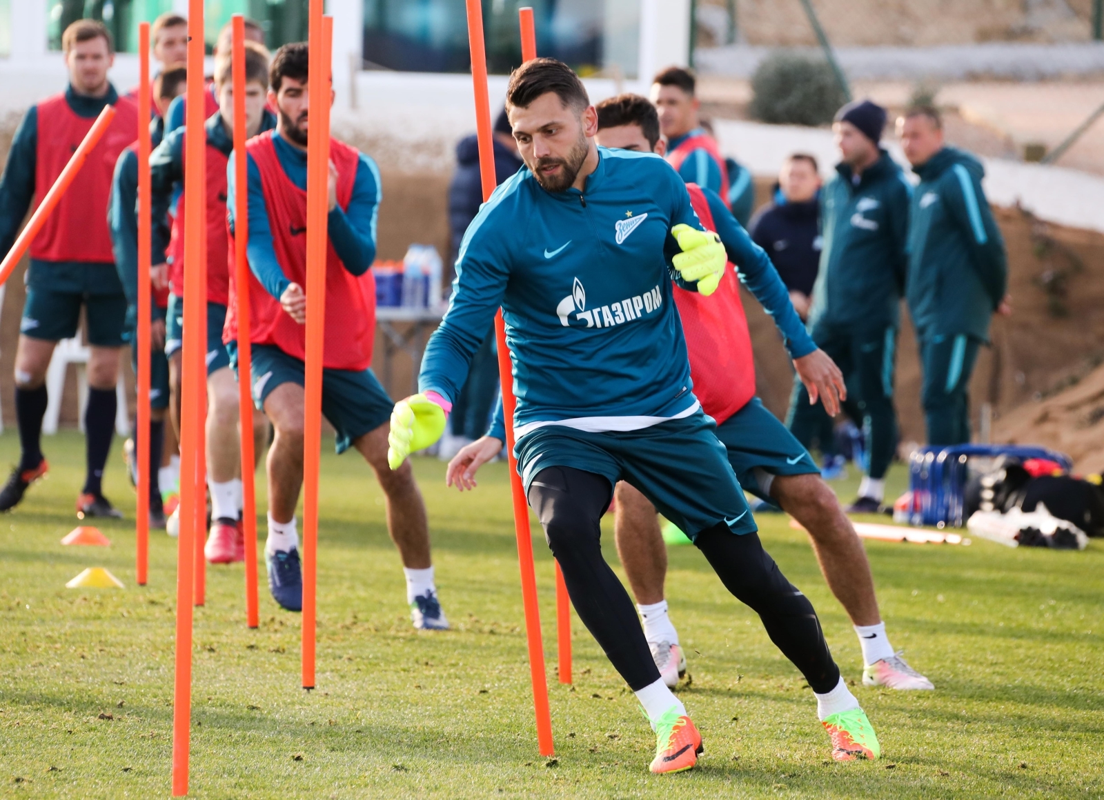 Вторые «Газпром»-тренировочные сборы в Испании: 29 января, вечерняя тренировка