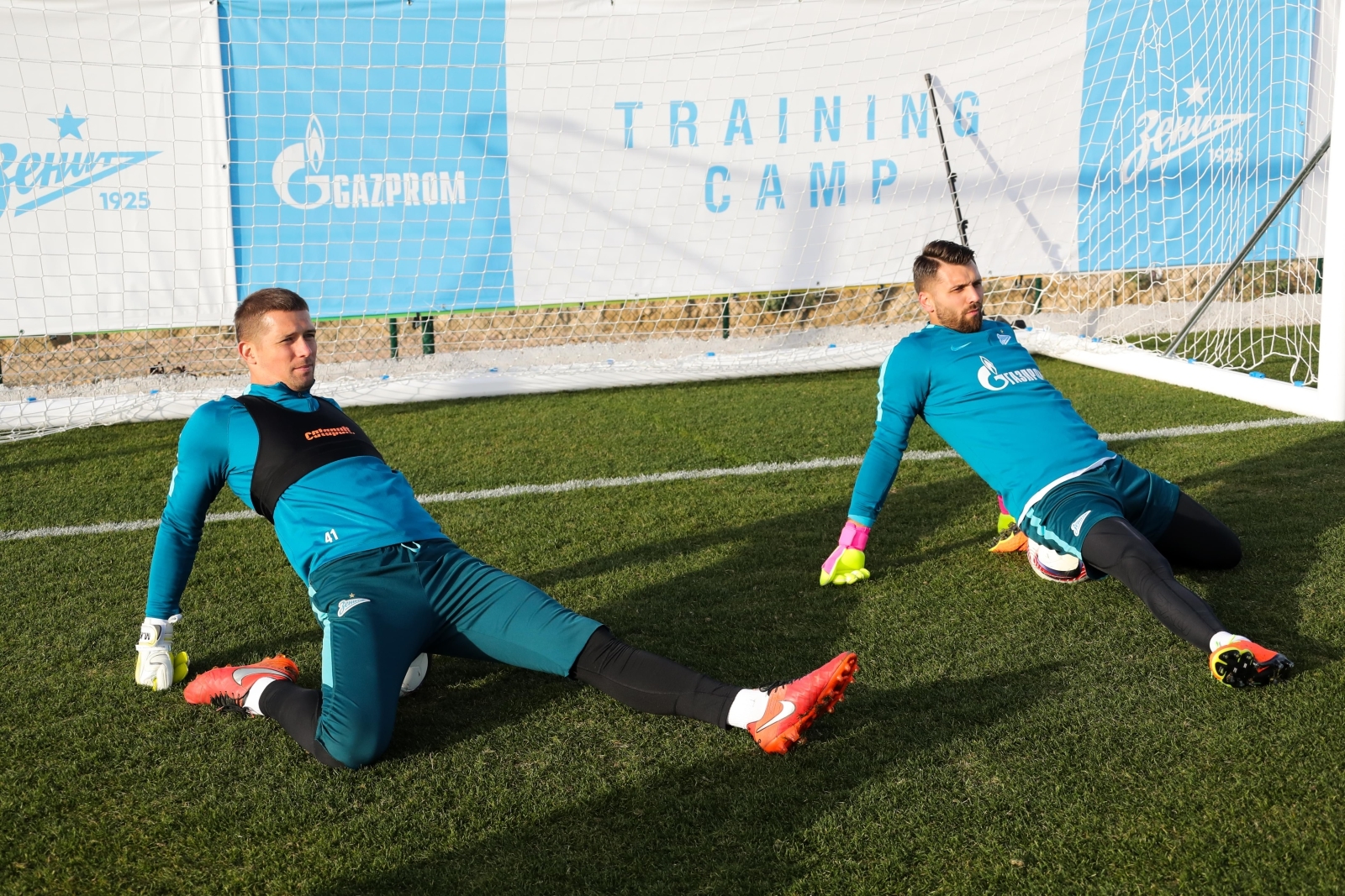 Вторые «Газпром»-тренировочные сборы в Испании: 29 января, вечерняя тренировка