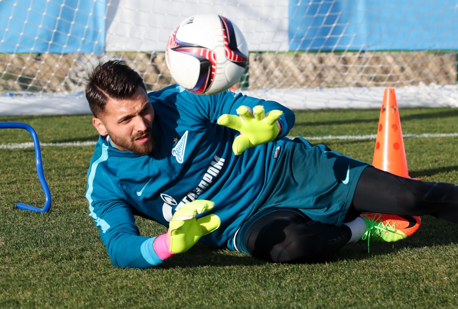 Вторые «Газпром»-тренировочные сборы в Испании: 29 января, вечерняя тренировка