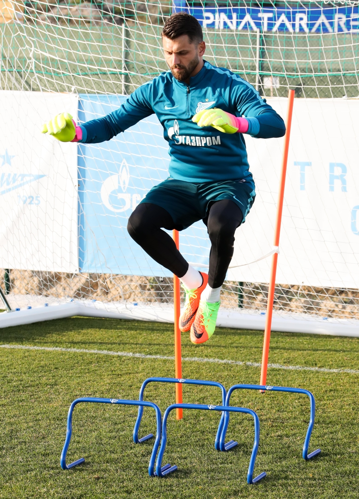 Вторые «Газпром»-тренировочные сборы в Испании: 29 января, вечерняя тренировка