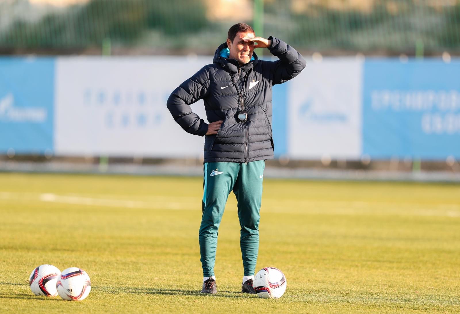 Вторые «Газпром»-тренировочные сборы в Испании: 29 января, вечерняя тренировка