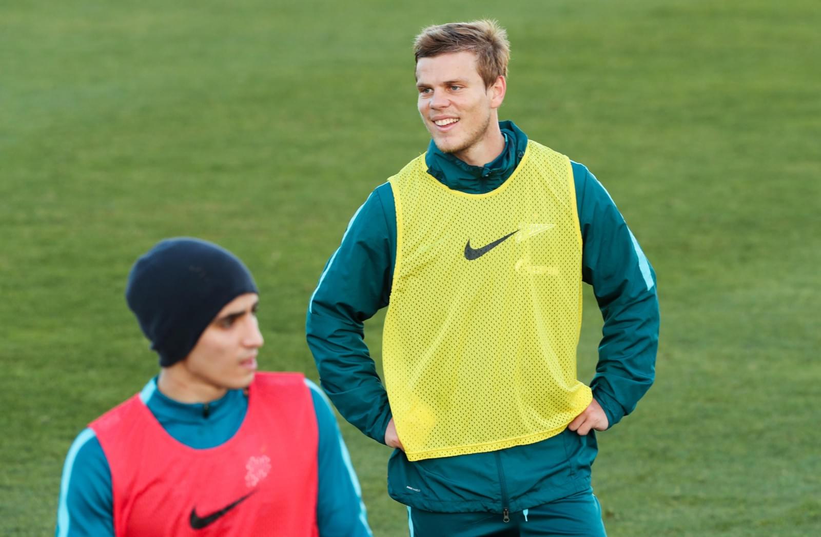 Вторые «Газпром»-тренировочные сборы в Испании: 29 января, вечерняя тренировка