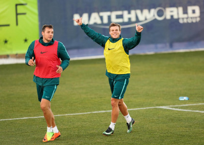 Вторые «Газпром»-тренировочные сборы в Испании: 29 января, вечерняя тренировка