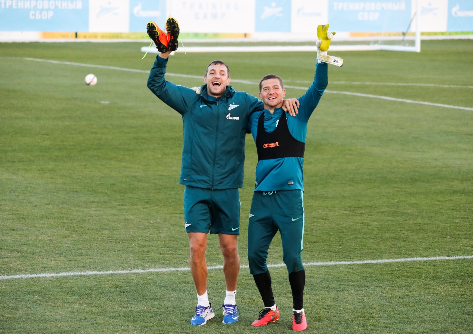 Вторые «Газпром»-тренировочные сборы в Испании: 29 января, вечерняя тренировка