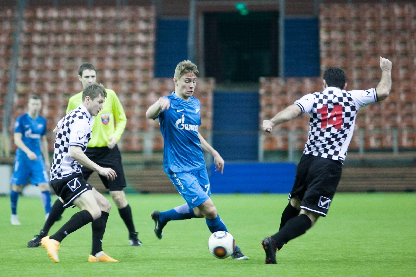 Зимний турнир МРО «Северо-Запад» на призы Полномочного представителя Президента России в Северо-Западном федеральном округе, матч «Петербург»- «Зенит»-2