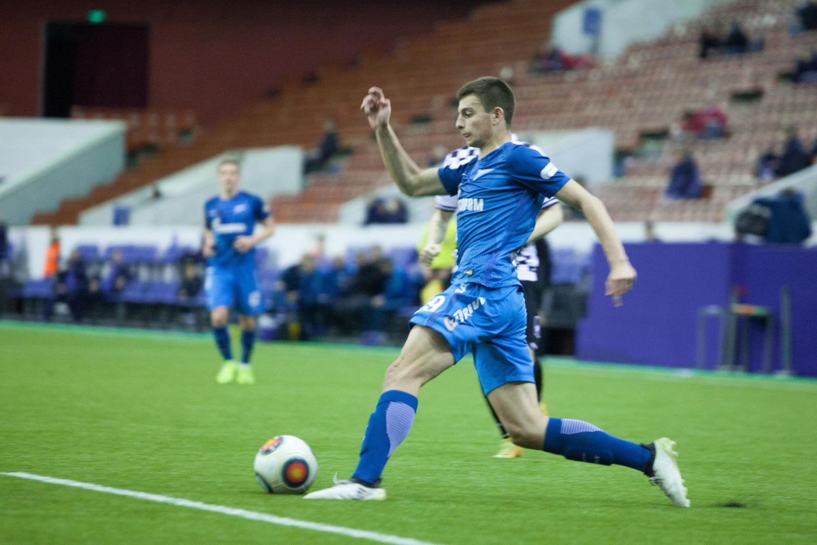 Зимний турнир МРО «Северо-Запад» на призы Полномочного представителя Президента России в Северо-Западном федеральном округе, матч «Петербург»- «Зенит»-2