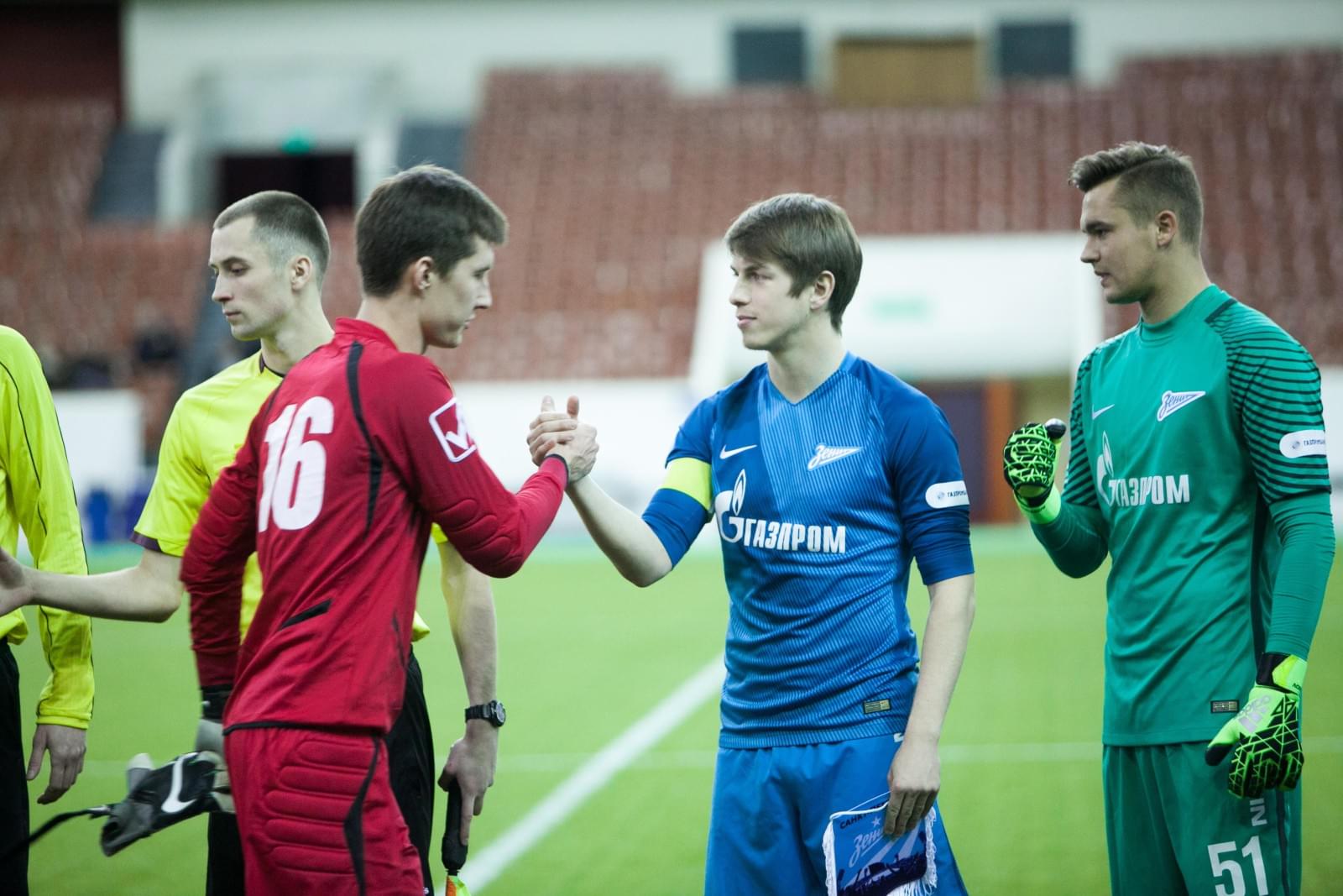 Зимний турнир МРО «Северо-Запад» на призы Полномочного представителя Президента России в Северо-Западном федеральном округе, матч «Петербург»- «Зенит»-2