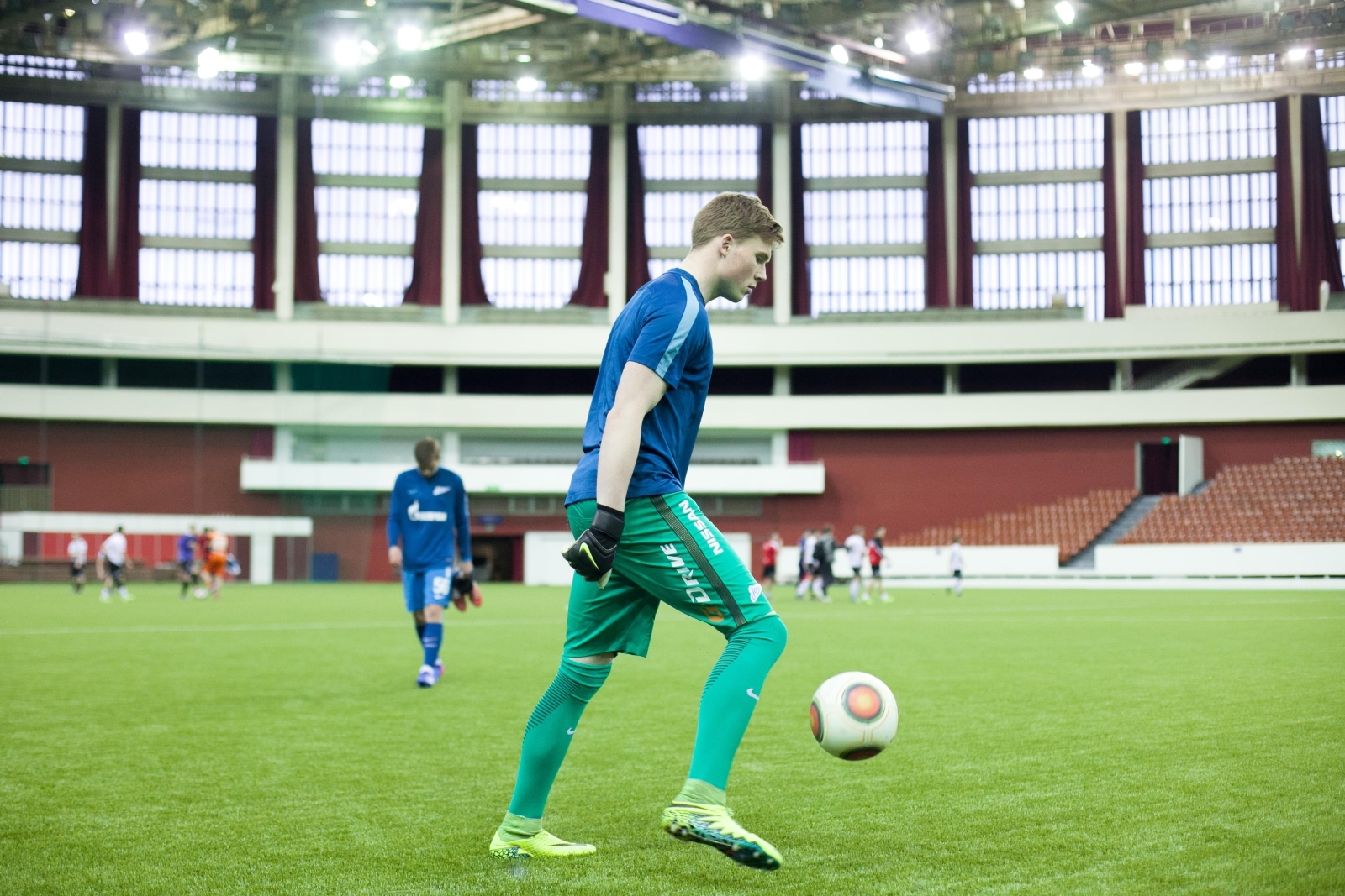Зимний турнир МРО «Северо-Запад» на призы Полномочного представителя Президента России в Северо-Западном федеральном округе, матч «Петербург»- «Зенит»-2