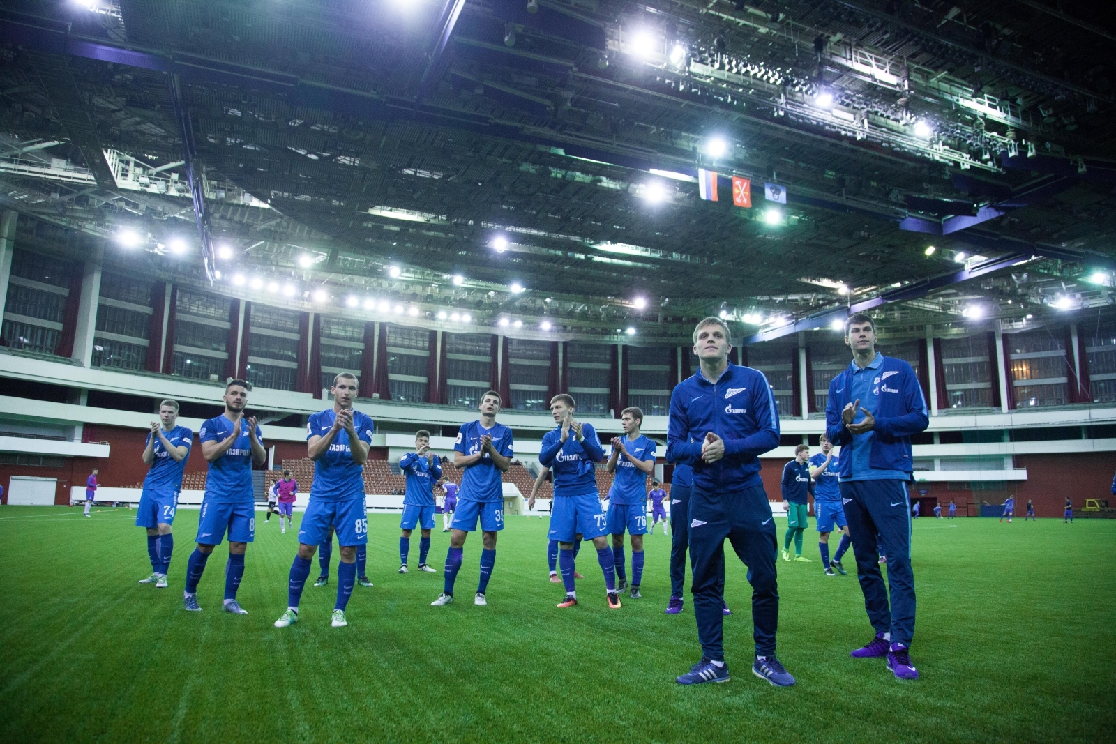 Зимний турнир МРО «Северо-Запад» на призы Полномочного представителя Президента России в Северо-Западном федеральном округе, матч «Петербург»- «Зенит»-2