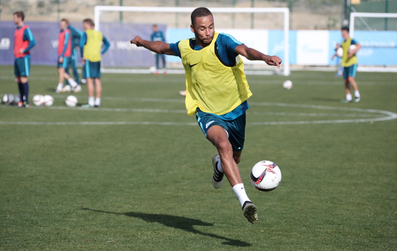 Вторые «Газпром»-тренировочные сборы в Испании: 31 января, утренняя тренировка