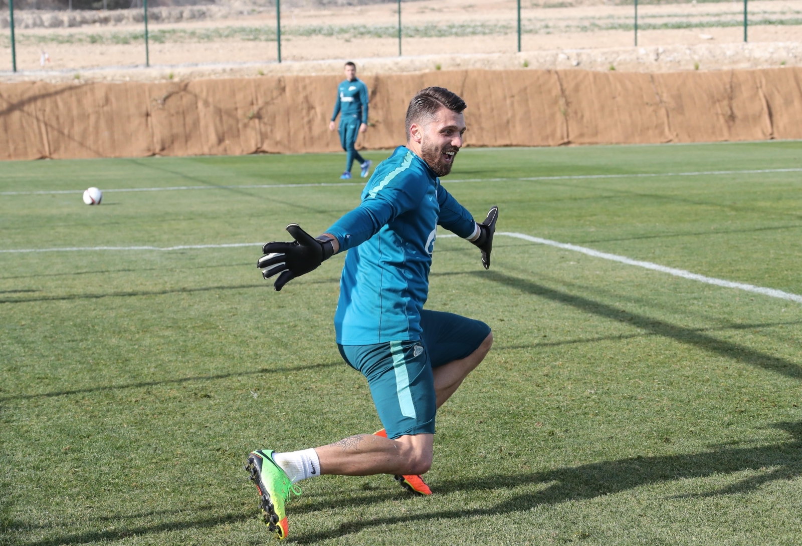 Вторые «Газпром»-тренировочные сборы в Испании: 31 января, утренняя тренировка