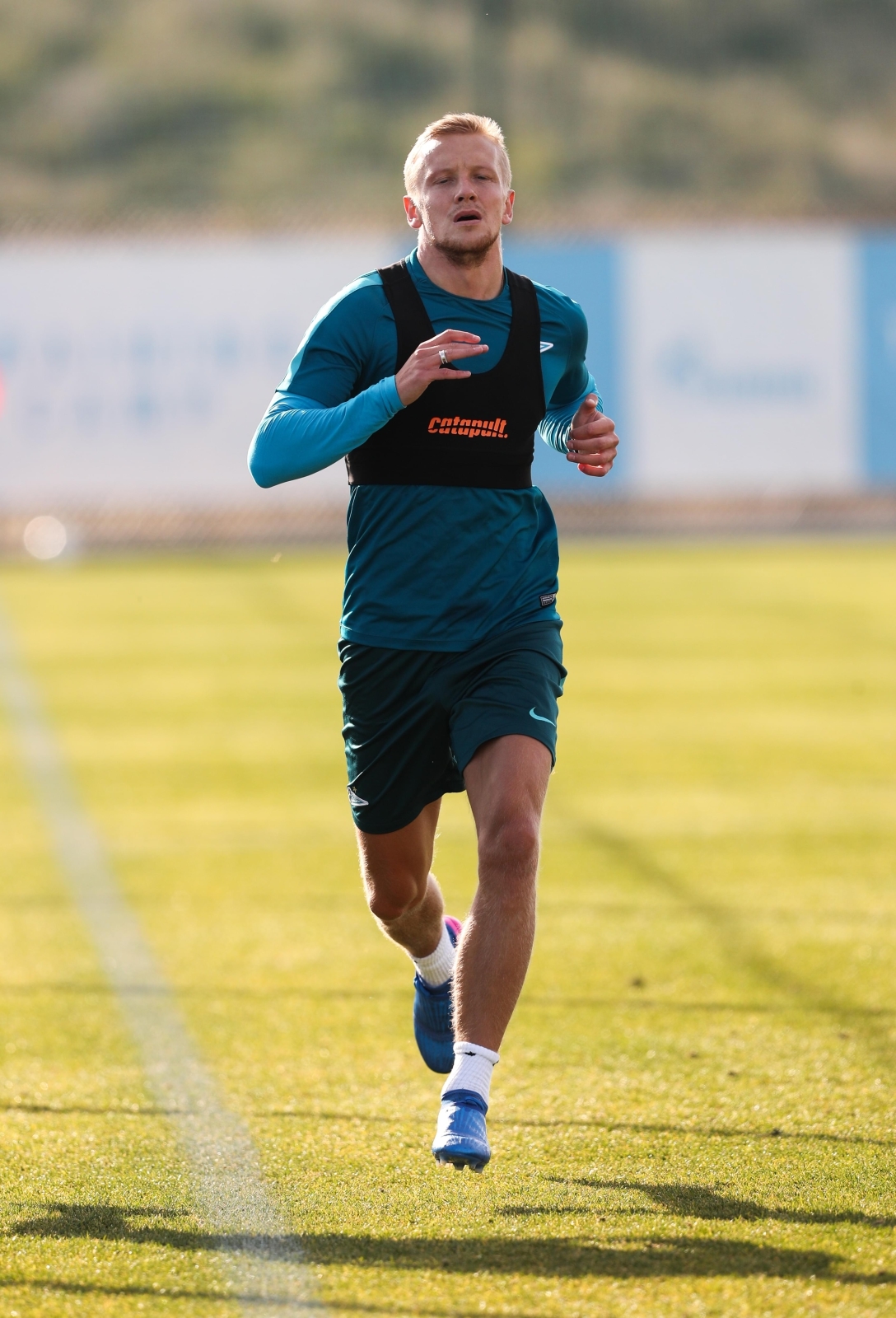 Вторые «Газпром»-тренировочные сборы в Испании: 31 января, утренняя тренировка