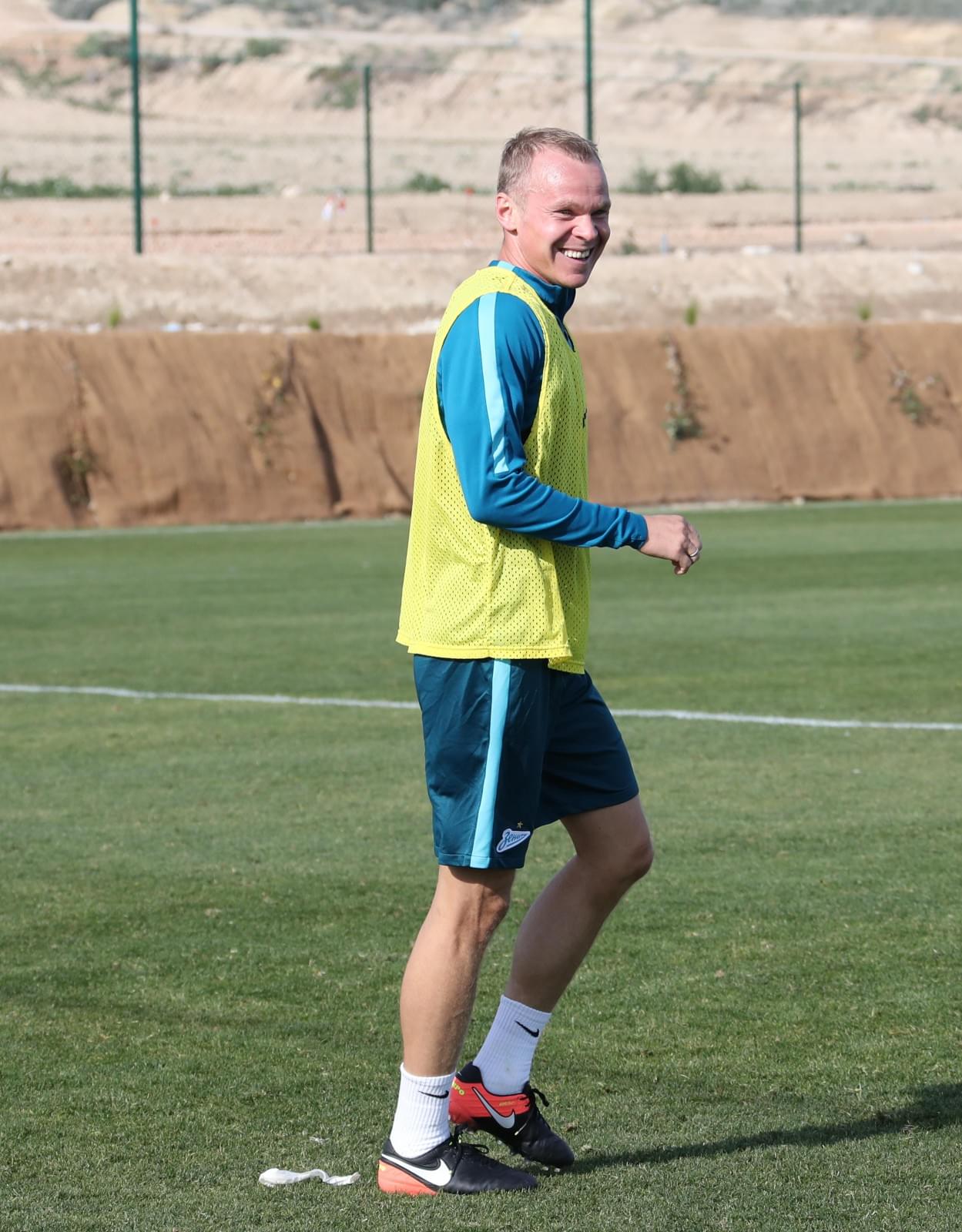 Вторые «Газпром»-тренировочные сборы в Испании: 31 января, утренняя тренировка