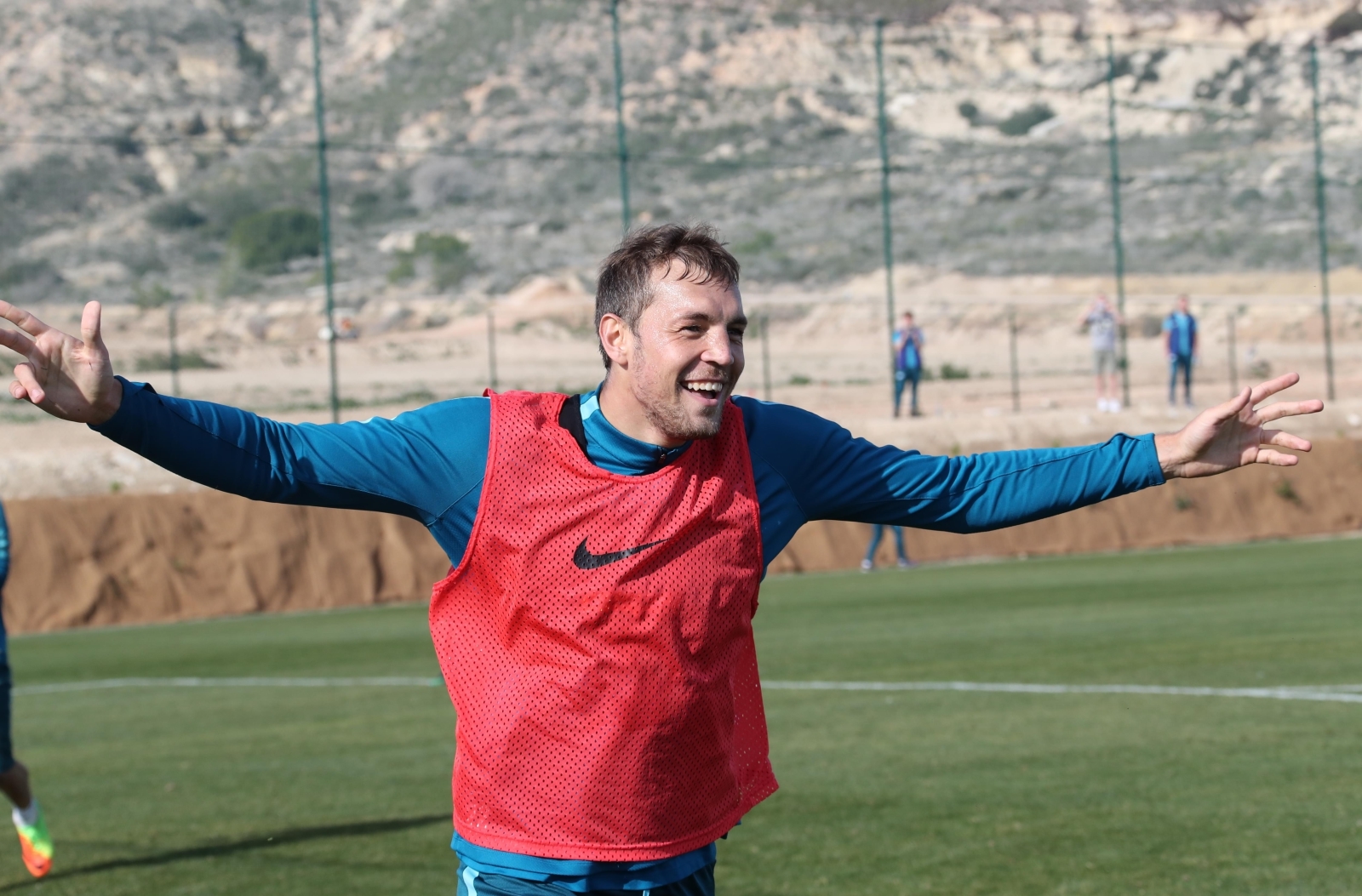 Вторые «Газпром»-тренировочные сборы в Испании: 31 января, утренняя тренировка