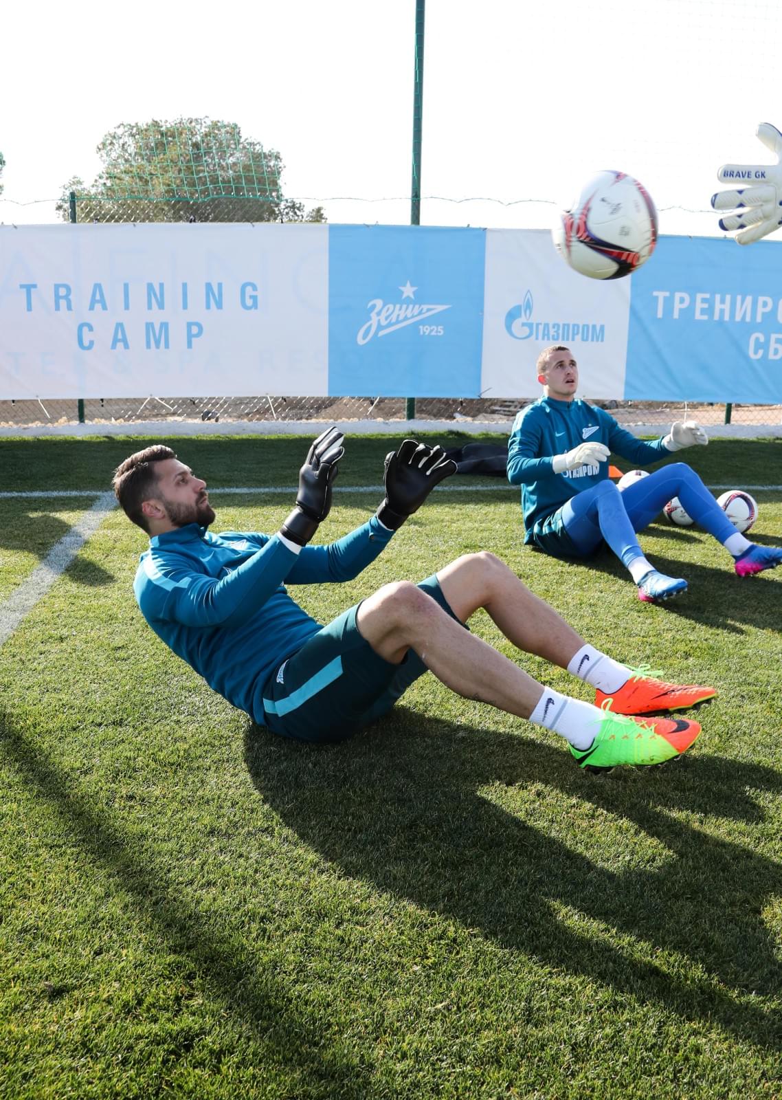 Вторые «Газпром»-тренировочные сборы в Испании: 31 января, утренняя тренировка