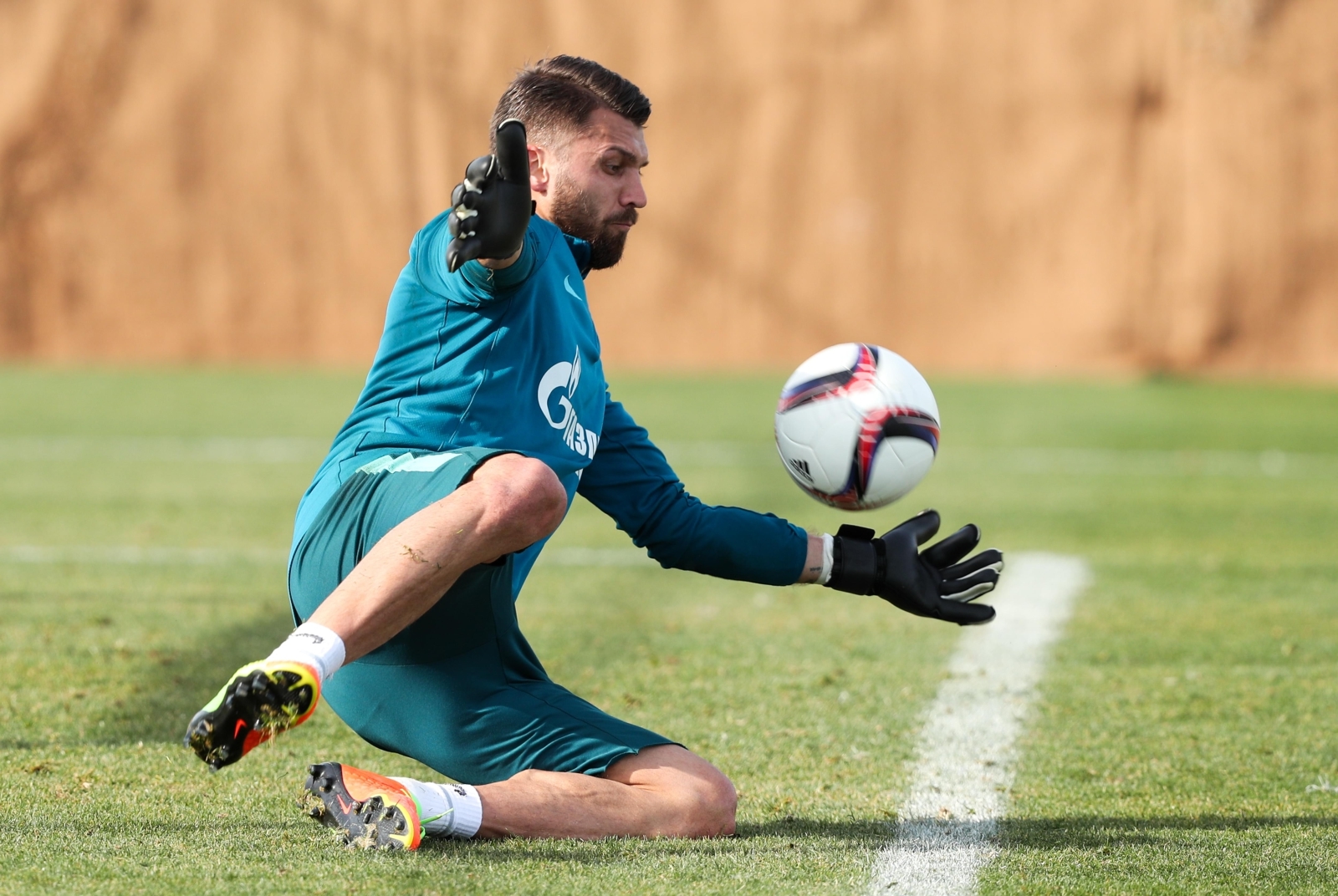 Вторые «Газпром»-тренировочные сборы в Испании: 31 января, утренняя тренировка