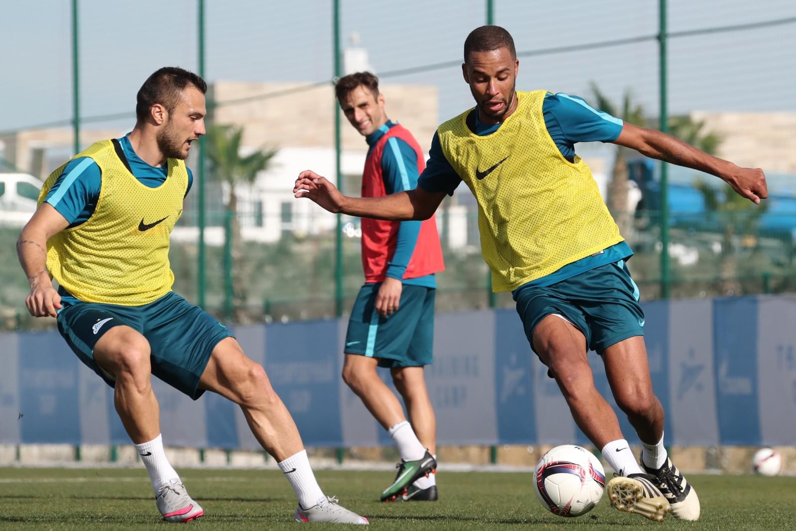 Вторые «Газпром»-тренировочные сборы в Испании: 31 января, утренняя тренировка