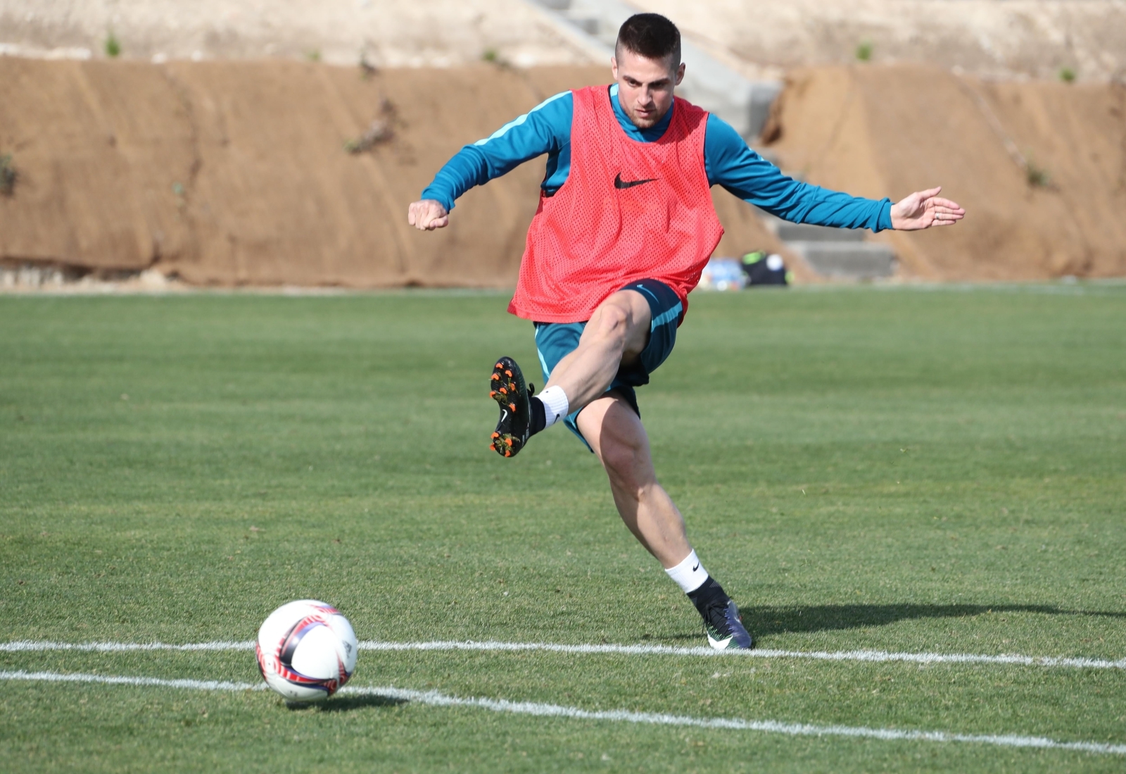 Вторые «Газпром»-тренировочные сборы в Испании: 31 января, утренняя тренировка