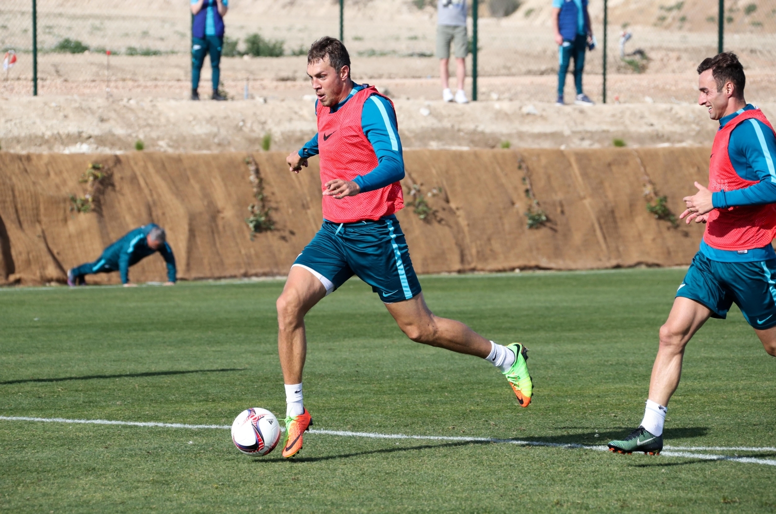 Вторые «Газпром»-тренировочные сборы в Испании: 31 января, утренняя тренировка