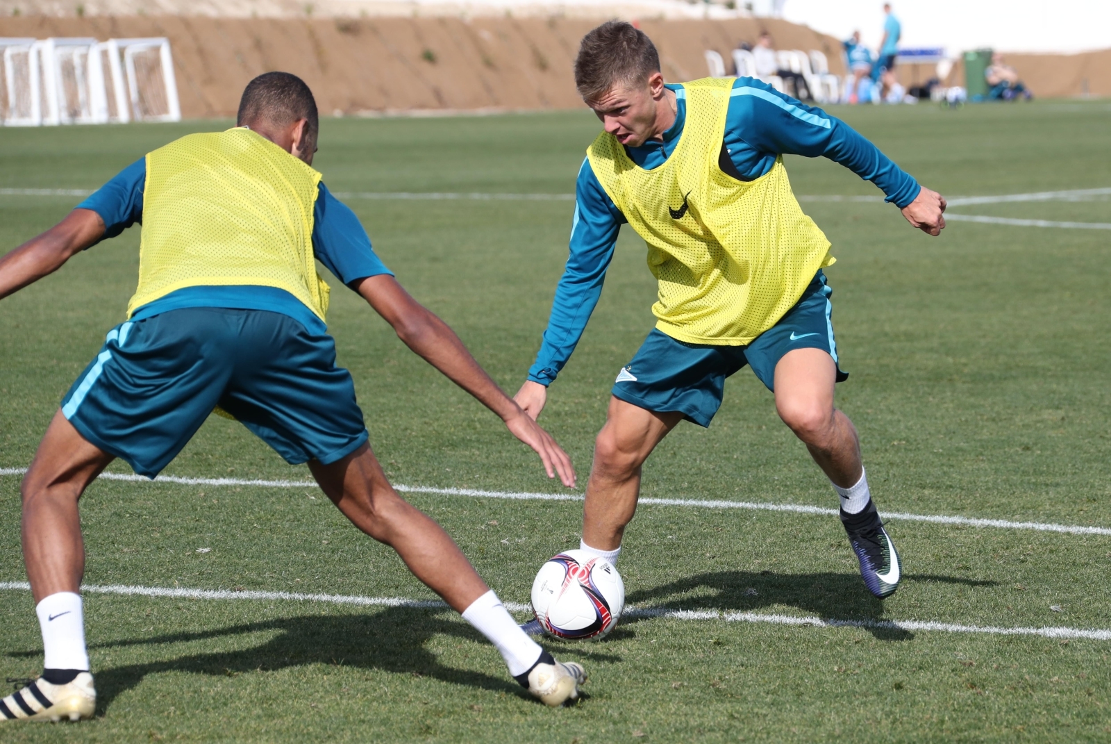 Вторые «Газпром»-тренировочные сборы в Испании: 31 января, утренняя тренировка