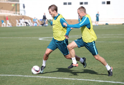 Вторые «Газпром»-тренировочные сборы в Испании: 31 января, утренняя тренировка