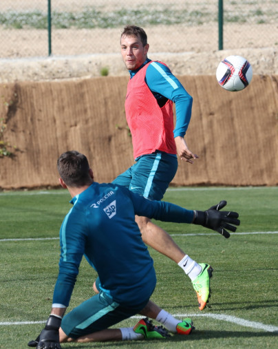 Вторые «Газпром»-тренировочные сборы в Испании: 31 января, утренняя тренировка