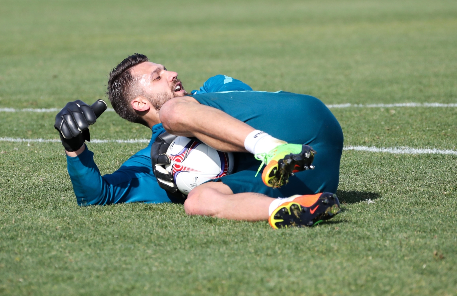 Вторые «Газпром»-тренировочные сборы в Испании: 31 января, утренняя тренировка