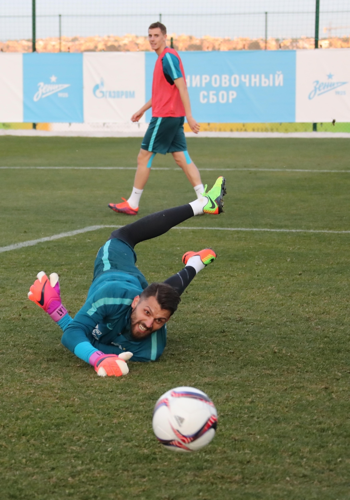 Вторые «Газпром»-тренировочные сборы в Испании: 31 января, вечерняя тренировка