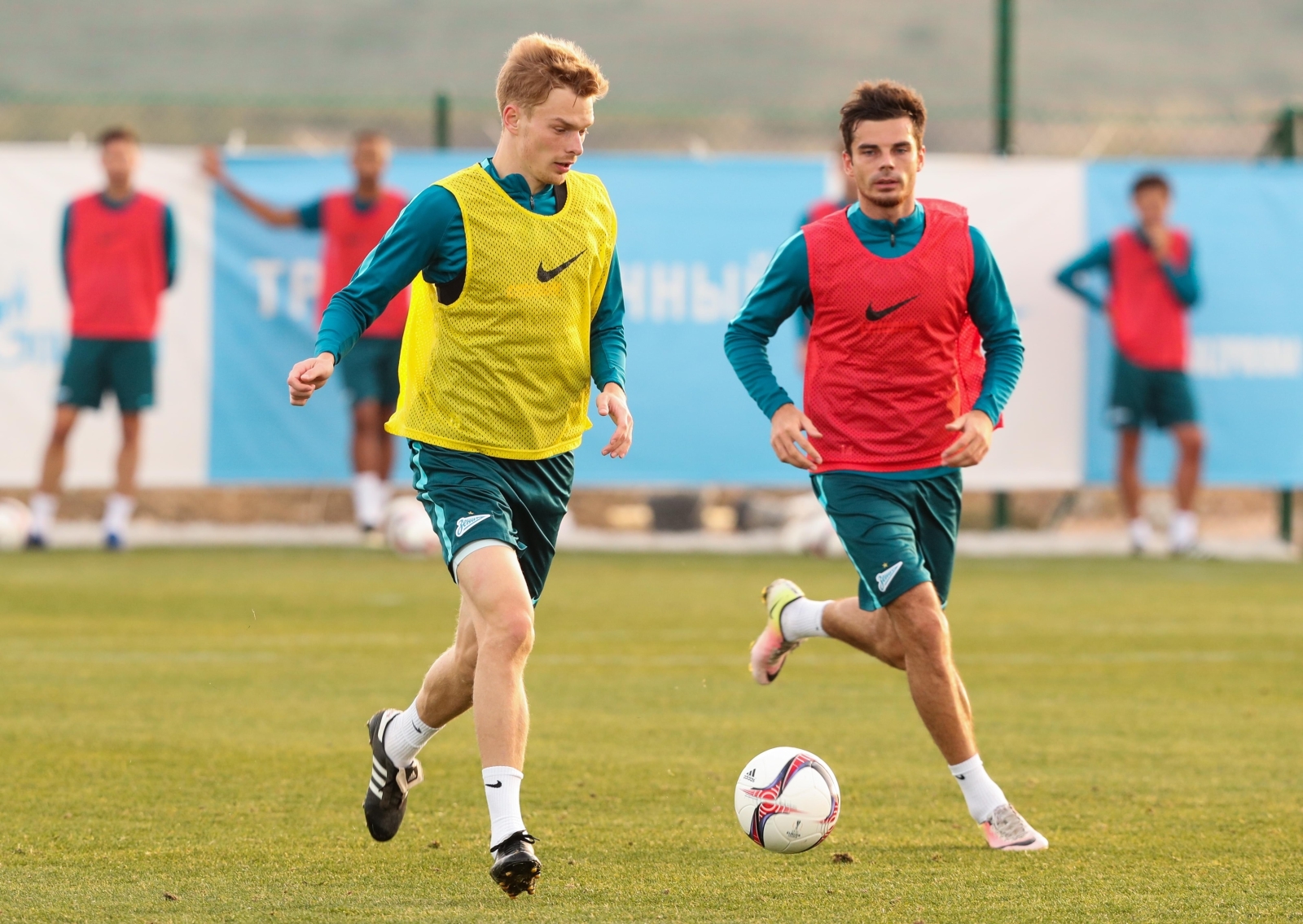 Вторые «Газпром»-тренировочные сборы в Испании: 31 января, вечерняя тренировка