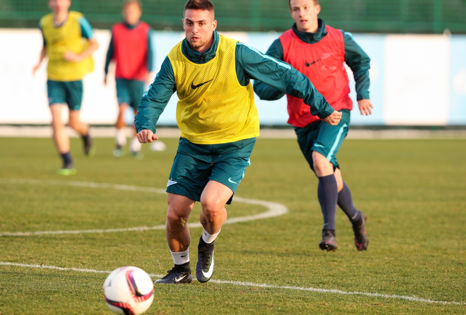 Вторые «Газпром»-тренировочные сборы в Испании: 31 января, вечерняя тренировка