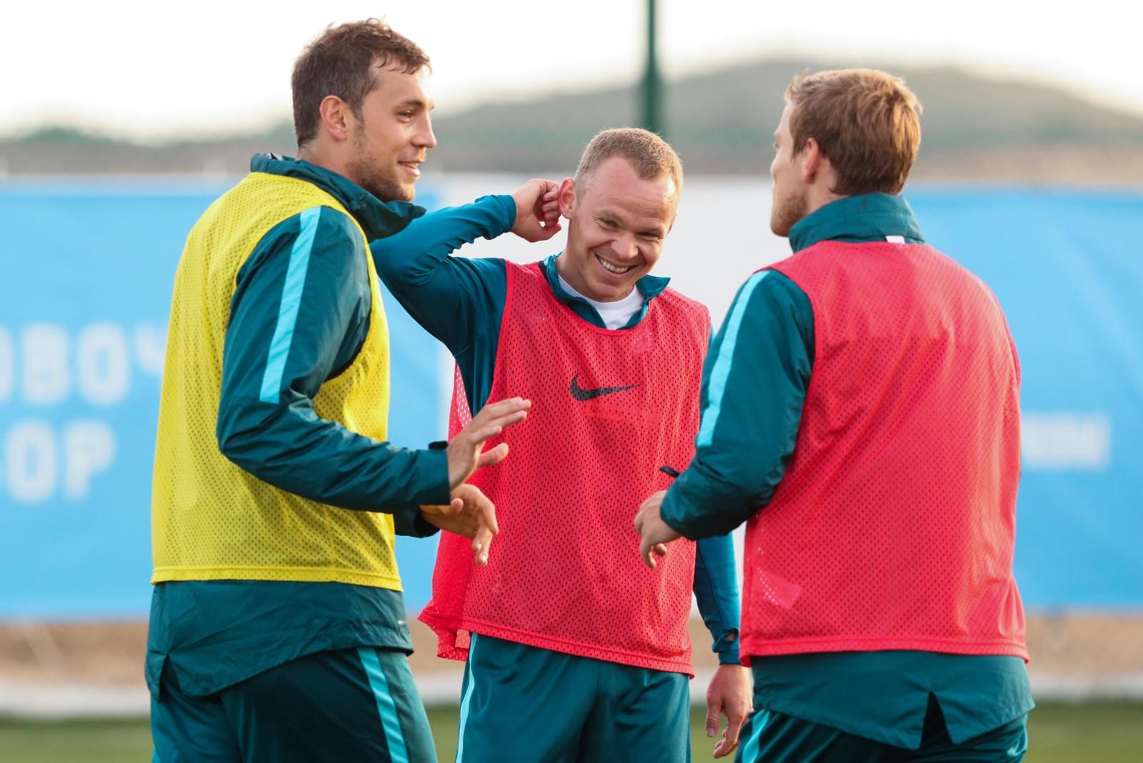 Вторые «Газпром»-тренировочные сборы в Испании: 31 января, вечерняя тренировка