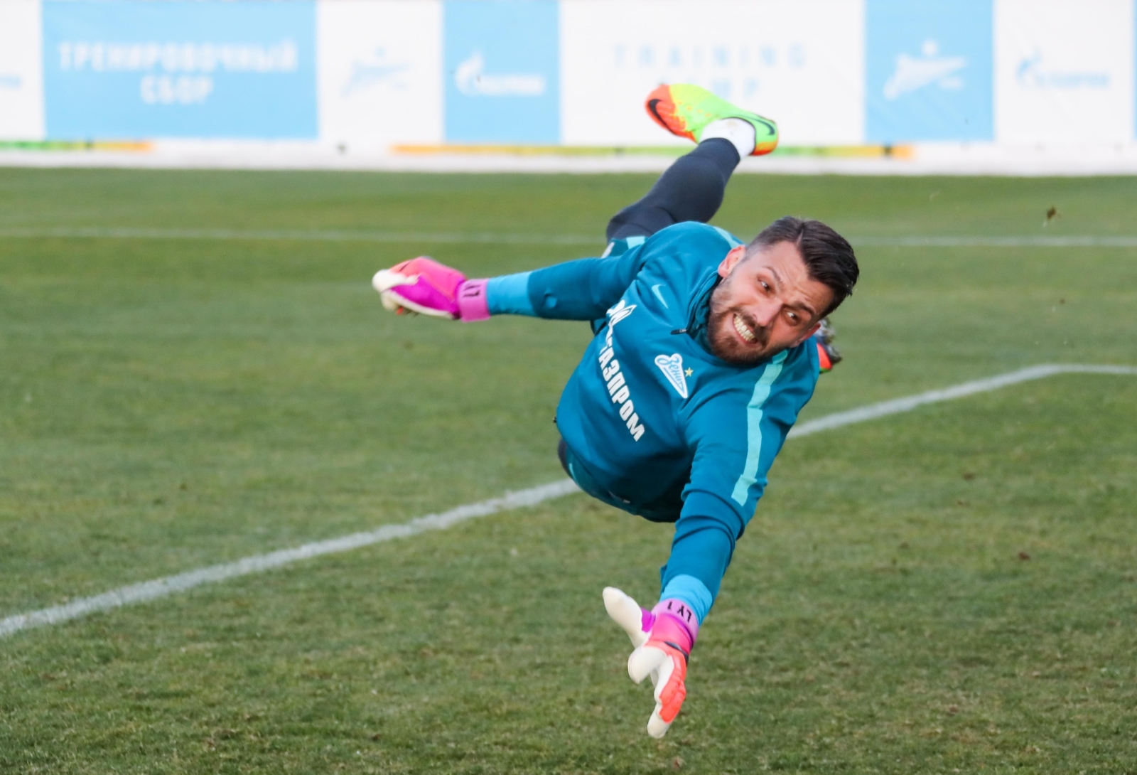 Вторые «Газпром»-тренировочные сборы в Испании: 31 января, вечерняя тренировка