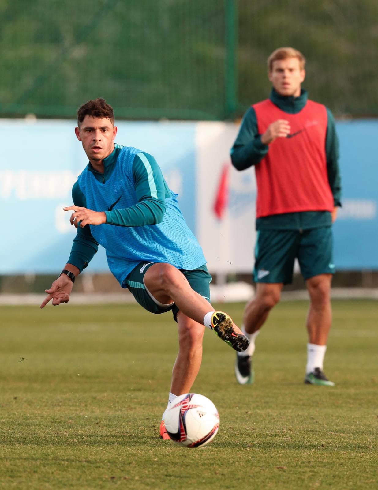 Вторые «Газпром»-тренировочные сборы в Испании: 31 января, вечерняя тренировка